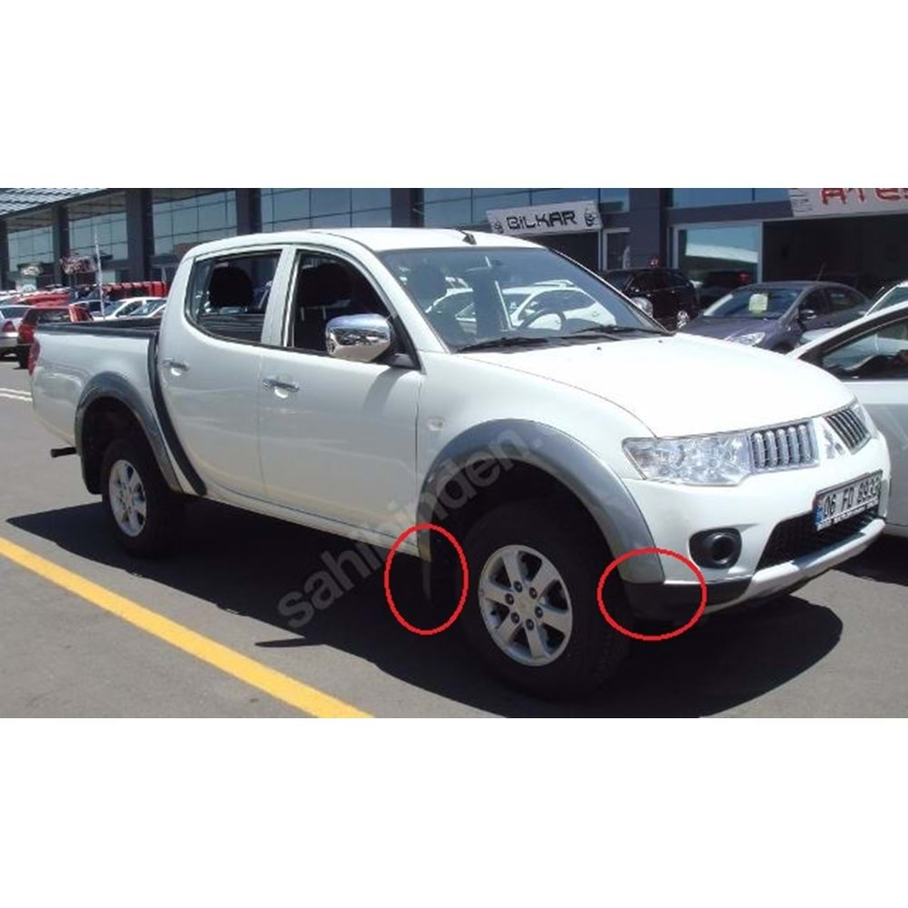 MITSUBISHI L200- PICK UP- 10/15; ARKA ÇAMURLUK AĞZI PLASTİĞİ SOL (DODİK) 4X2