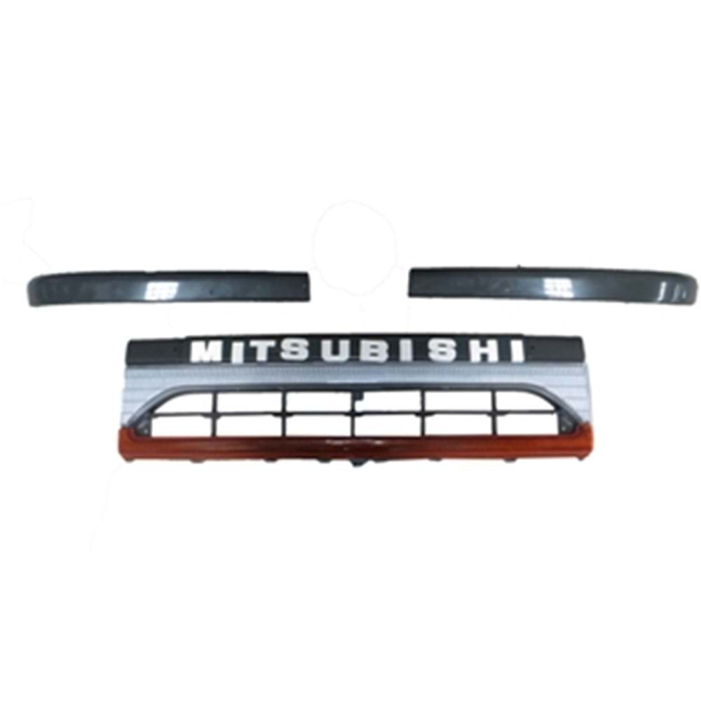 MITSUBISHI CANTER- FE635/659- 98/06; ÖN PANJUR SARI/BEYAZ REFLEKTÖRLÜ KLİPSİZ MITSUBISHI YAZILI)(FPI