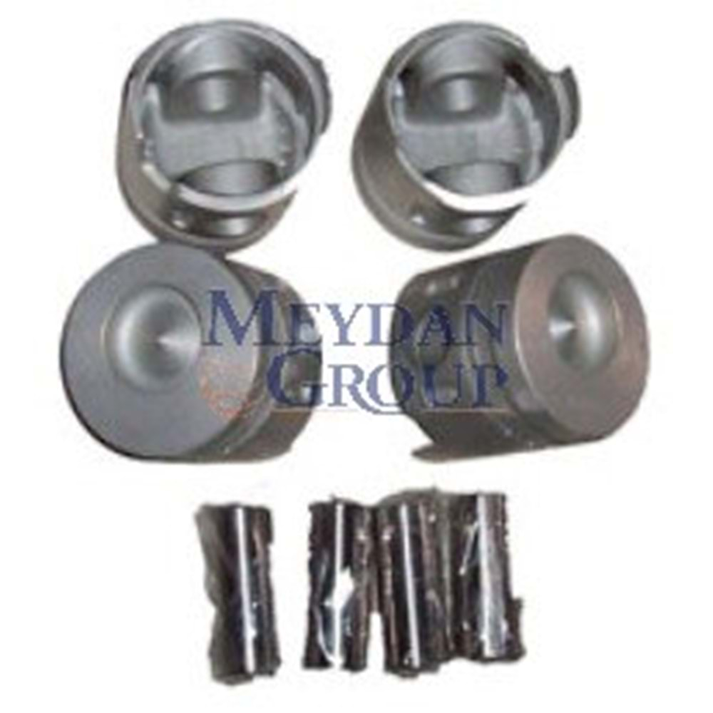 MITSUBISHI CANTER- FE635/659- 98/06; PİSTON SET 0.50 (4D32/34) 3.6/3.9cc ÇELİK(104.5X3X2X4)TIK