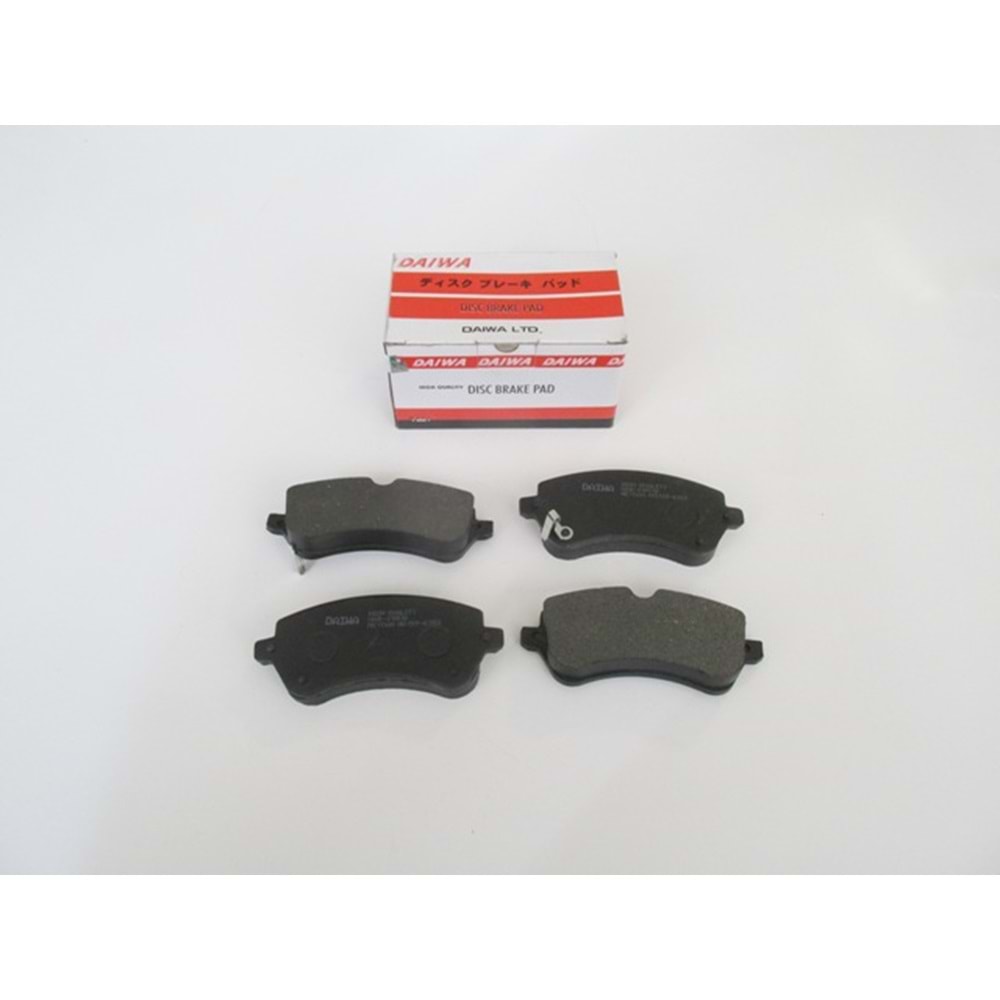 TOYOTA COROLLA- ZZE121- 02/06; ÖN FREN BALATASI (DİSK) (131,6X49X16,5) (DAIWA)