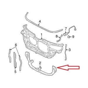 VOLKSWAGEN PASSAT- B5- 01/05; INTERCOOLER TURBO GİRİŞ BORUSU (KELEPÇELİ)