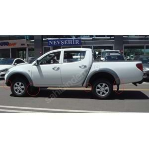 MITSUBISHI L200- PICK UP- 10/15; ARKA ÇAMURLUK AĞZI PLASTİĞİ SOL (DODİK) 4X2