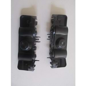 RENAULT CLIO- 5- HB- 20/23; ÖN TAMPON BAĞLANTI BRAKETİ SAĞ/SOL SET (2 PARÇA)