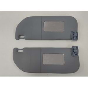 CITROEN C ELYSEE- 17/24; GÜNEŞLİK GRİ SAĞ/SOL SET 2 PARÇA