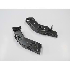 CITROEN BERLINGO- 04/08; ÖN TAMPON BAĞLANTI BRAKETİ SAĞ/SOL SET 2 PARÇA PLASTİK