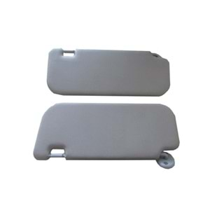 TOYOTA RAV4- 06/09-09/12; GÜNEŞLİK GRİ SAĞ/SOL SET 2 PARÇA (SEGMANLI)