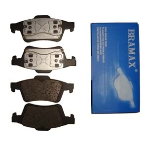 FORD FOCUS- SD/HB- 05/07; ARKA FREN BALATASI (DİSK) (123X48X15,6) (BRAMAX)