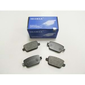 FORD S MAX- 07/09; ARKA FREN BALATASI 1,6/1,8/2,0/2.2 TDCI (DİSK)(95,2x43,2x15)(BRAMAX)