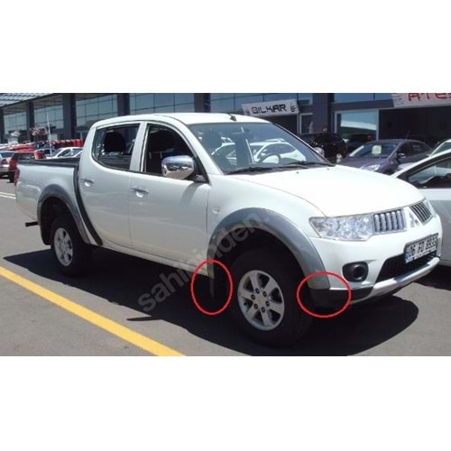 MITSUBISHI L200- PICK UP- 10/15; ARKA ÇAMURLUK AĞZI PLASTİĞİ SOL (DODİK) 4X2