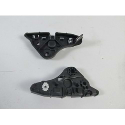 RENAULT FLUENCE- 09/16; ÖN TAMPON BAĞLANTI BRAKETİ SAĞ/SOL SET (2 PARÇA)