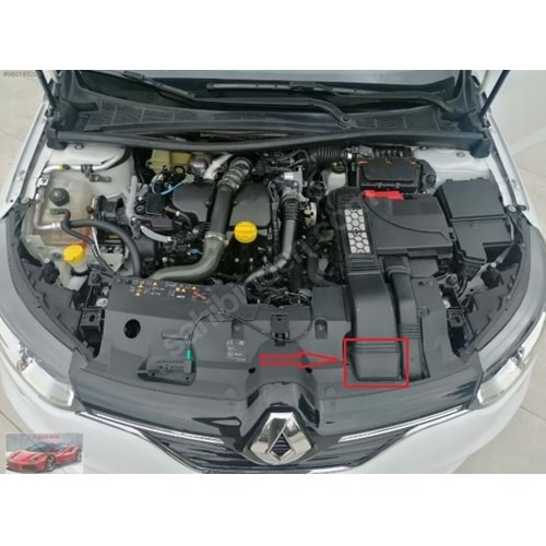 RENAULT MEGANE- 4- SD- 21/24; HAVA GİRİŞ BORUSU UÇ KISIM (TAMPON HAVA KANALI)