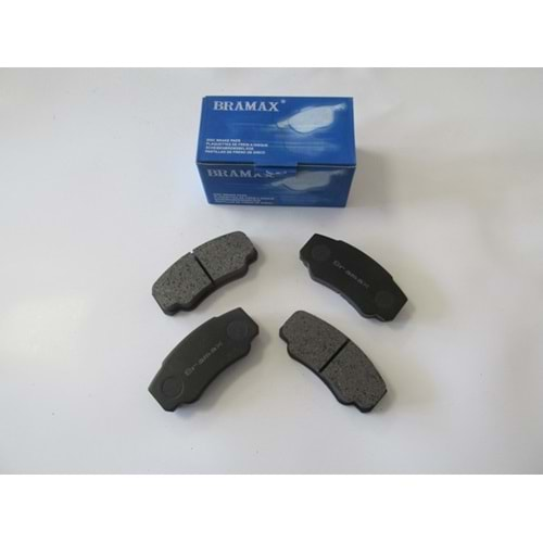 CITROEN JUMPER- 02/07; ARKA FREN BALATASI 16 JANT (KABLOSUZ)(DİSK) (109,6X49,8X19,5)(BRAMAX)