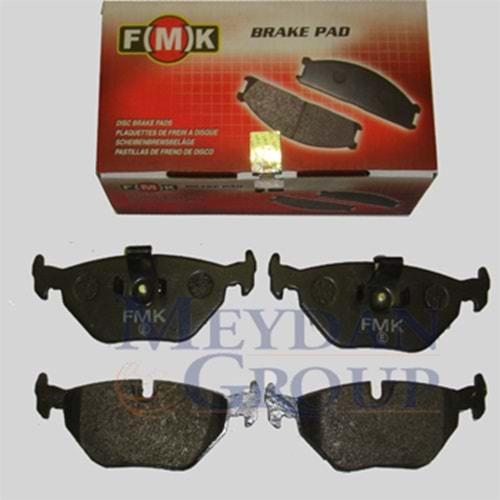 BMW 3 SERI- E46- SD/COUPE- 02/05; ARKA FREN BALATASI (DİSK) (123,1X45X16)(FMK)