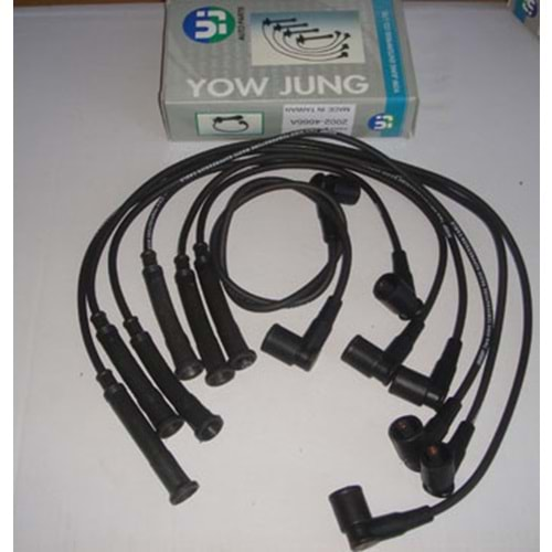 BMW 5 SERI- E34- 88/95; BUJİ KABLOSU TAKIM (12V)(M30B25-M30B30-M30B35)2.5/3.0/3.5 cc (YOW JUNG)