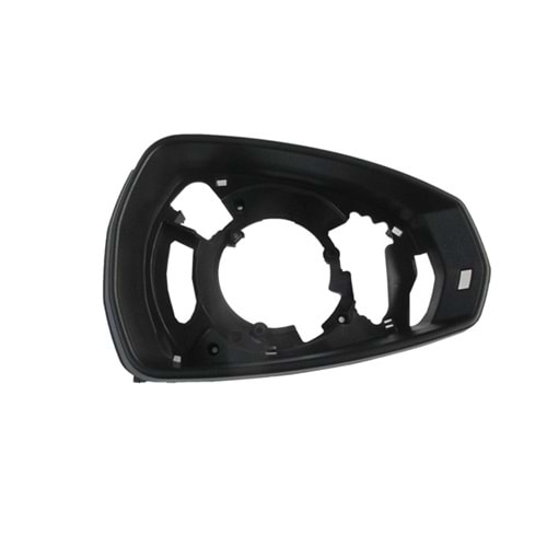 AUDI A3- SD/HB/SB- 12/16; AYNA KAPAĞI ÇERÇEVESİ SAĞ (SİYAH)